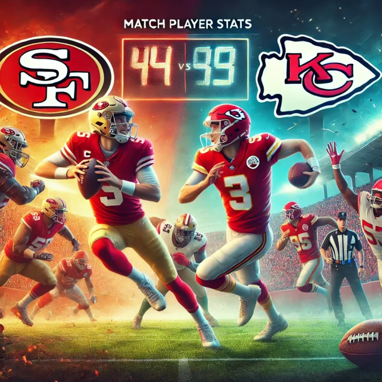 49ers vs kansas city chiefs match player stats