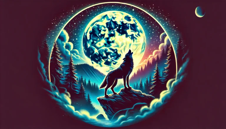 moon:og4alzgmvog= wolf