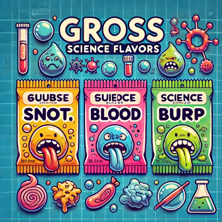 grossology bubble gum