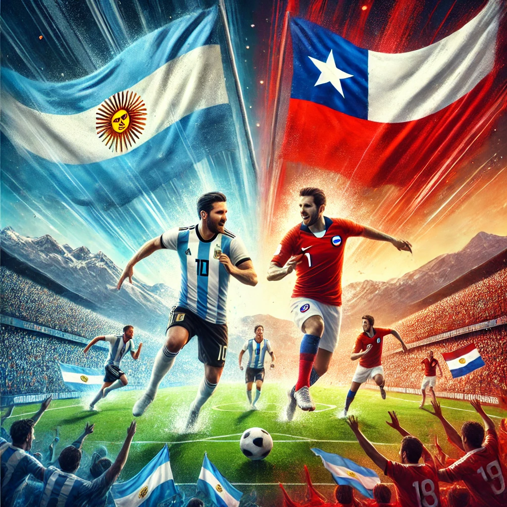 argentina national football team vs chile national football team timeline