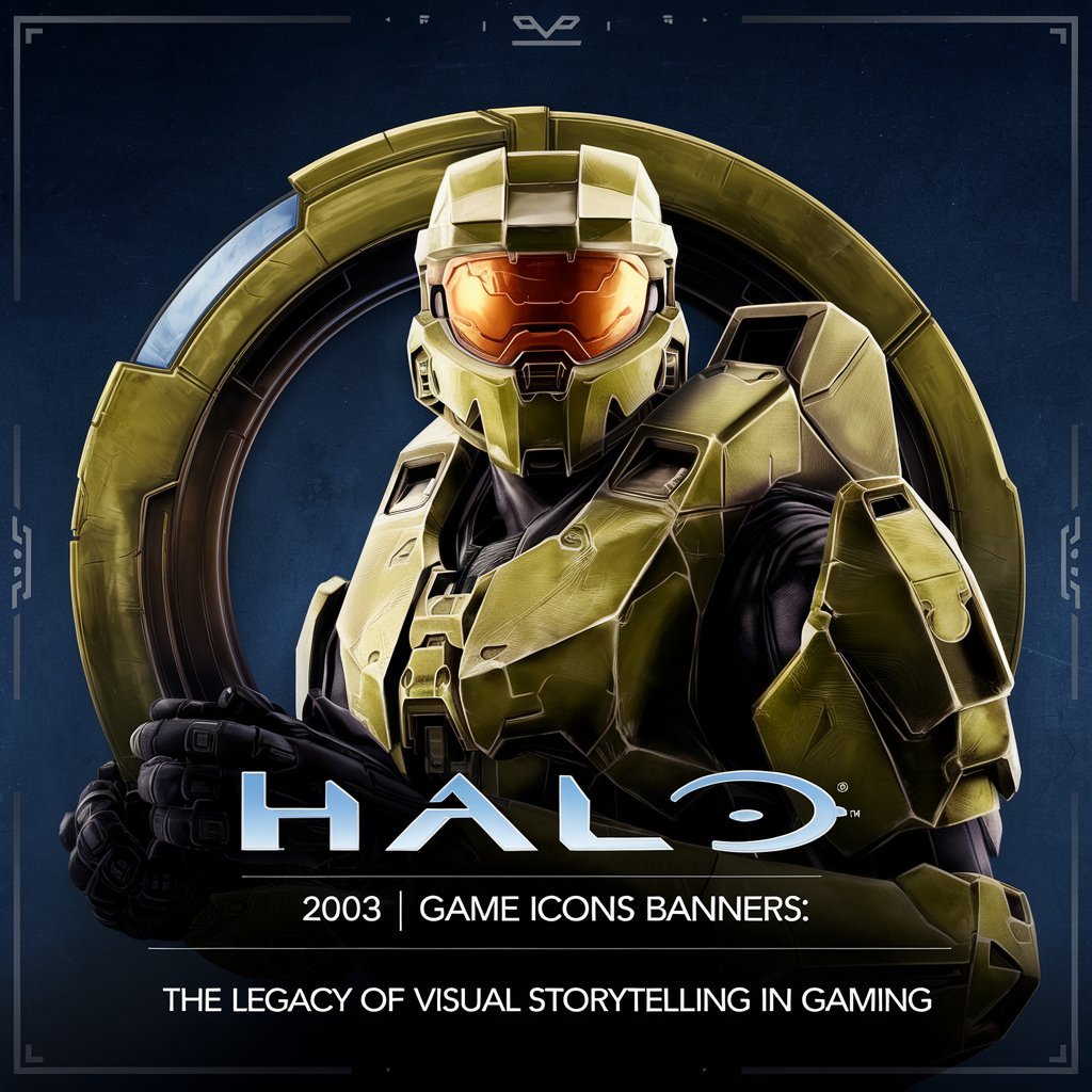 halo (2003) game icons banners