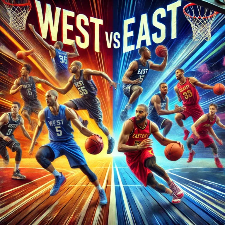 west vs east match player stats